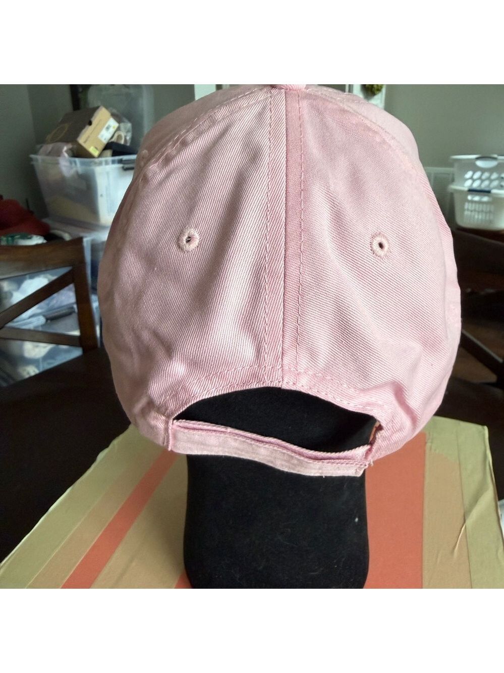 Pink Embroidered Garden Debut Baseball Cap. - Picture 2 of 3